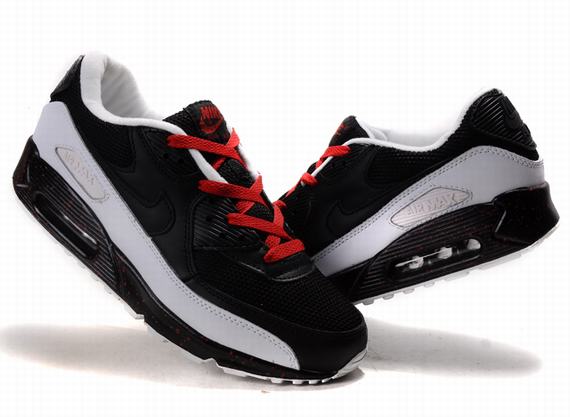 New Men'S Nike Air Max Black/White